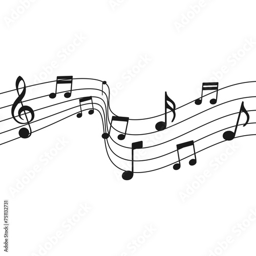 Melody Wave Illustration
