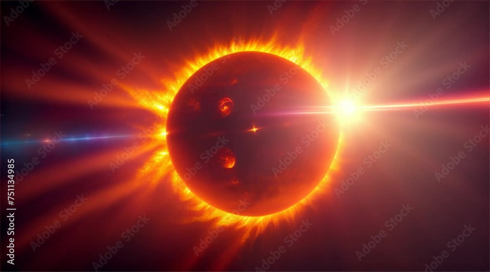 Sun in Space Sun and Earth Sun and Planet - Image of the sun in space with Earth and other planets Sun in Space Sun and Earth Sun and Planet - Image of the sun in space with Earth and other planets