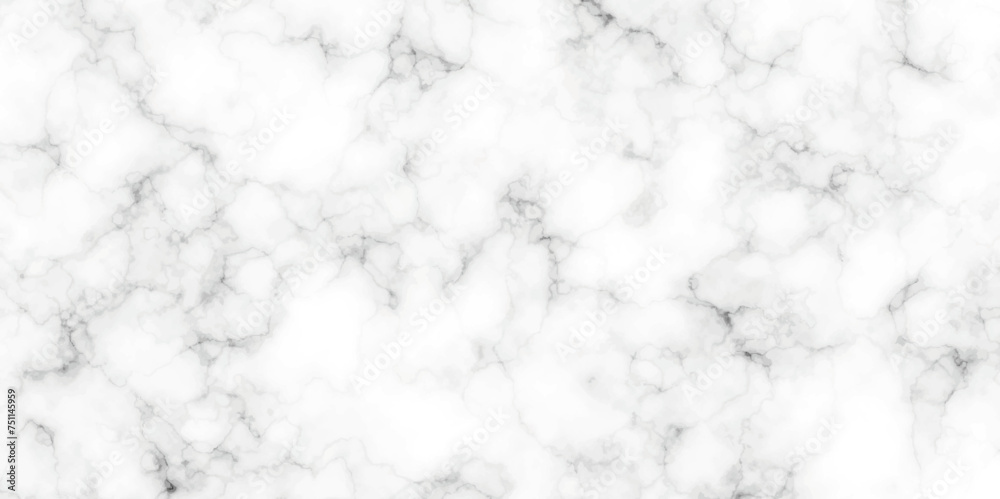 Fototapeta premium White marble texture and background. Texture Background, Black and white Marbling surface stone wall tiles texture. Close up white marble from table, Marble granite white background texture.