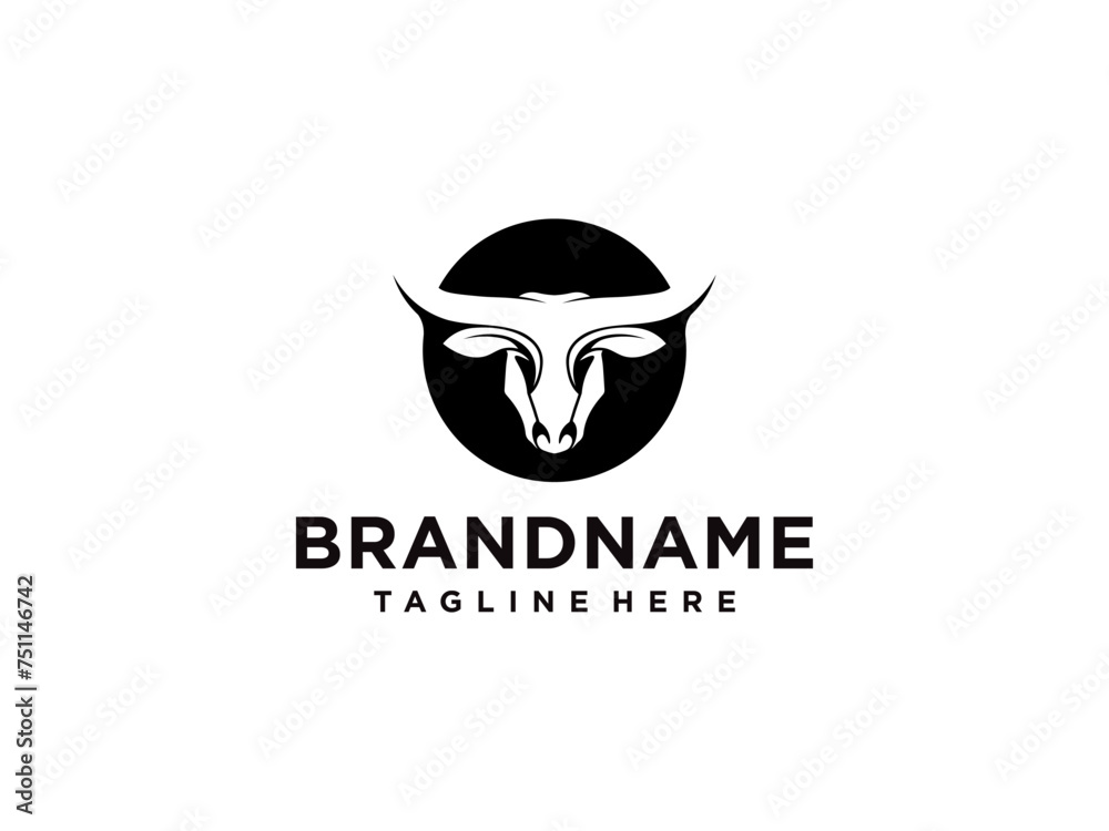 bull logo vector. bull head logo design. bull head mascot logo. horn bull vector bull logo vector. bull head logo design. bull head mascot logo. horn bull vector