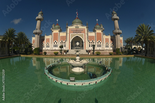 Pattani Central Mosque It is the center of the mind. and is one of the most important places of worship for Muslims in the southern region of Thailand. photo