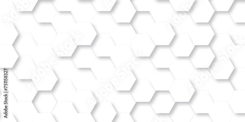 Background with hexagons . Abstract background with lines . white texture background . white and hexagon abstract background. white paper texture and futuristic business .