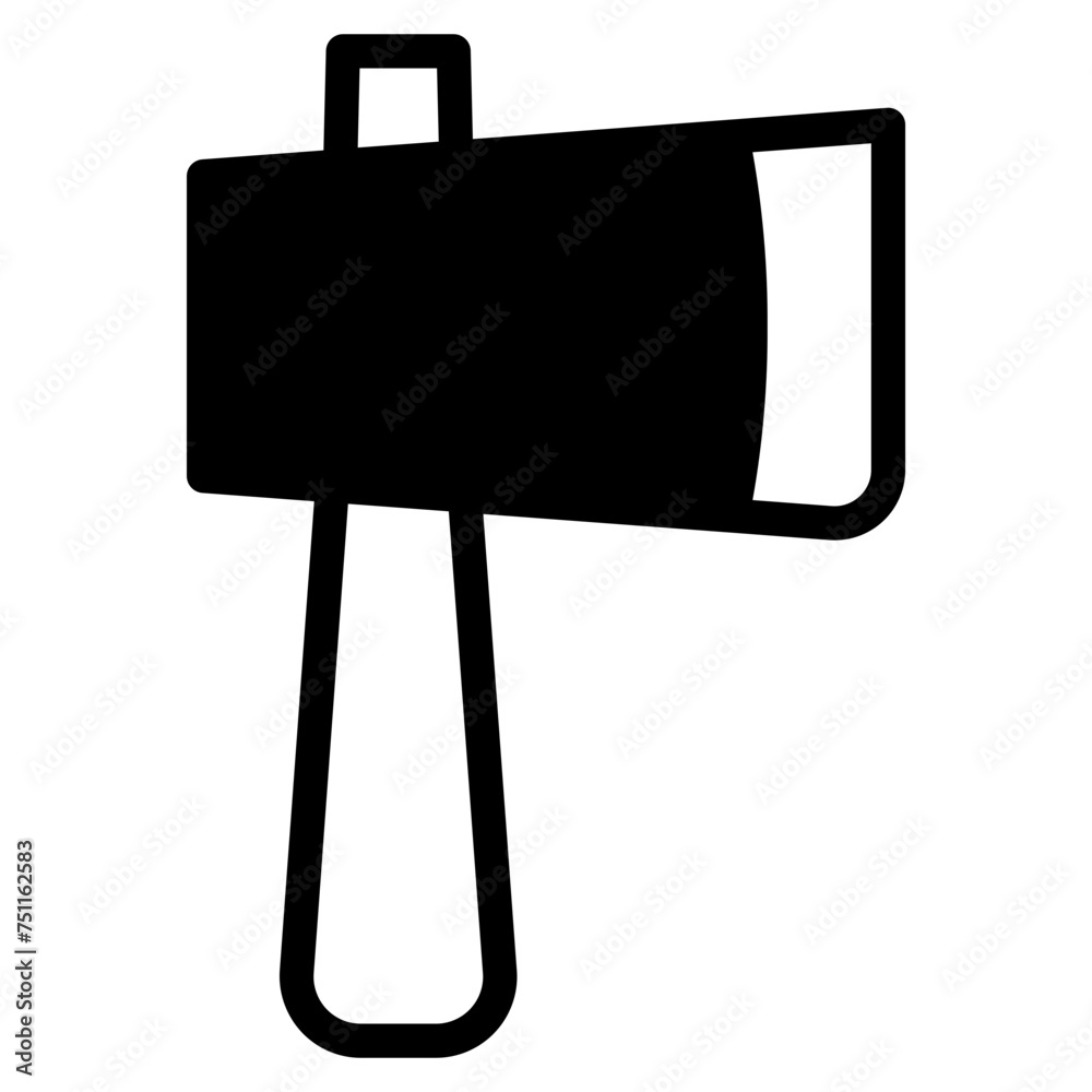 Fototapeta premium axe icon