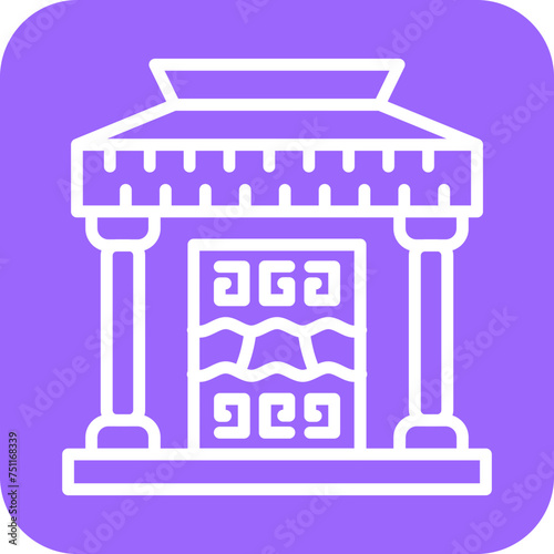 History Museum Icon Style