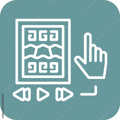 Interactive Exhibit Icon Style