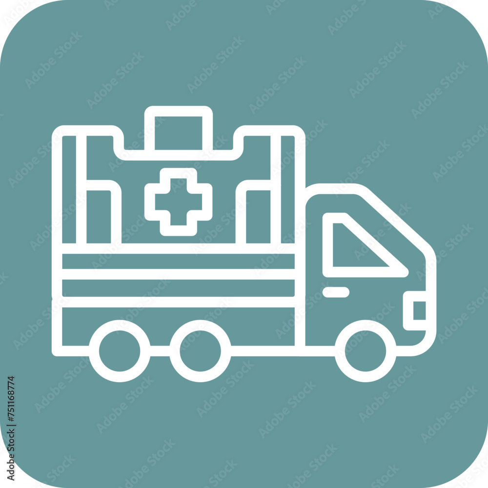 Ambulance Icon Style