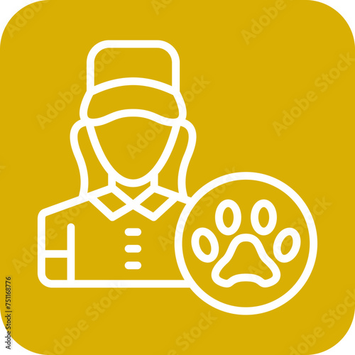 Animal Handler Female Icon Style