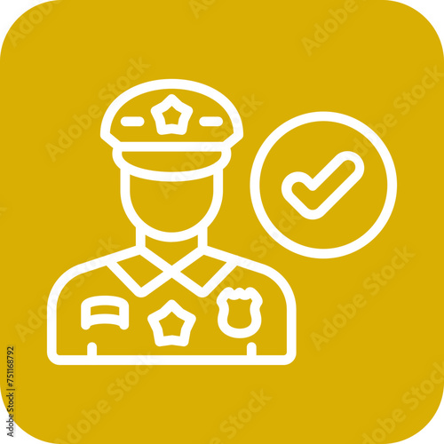 Corrections Officers Icon Style