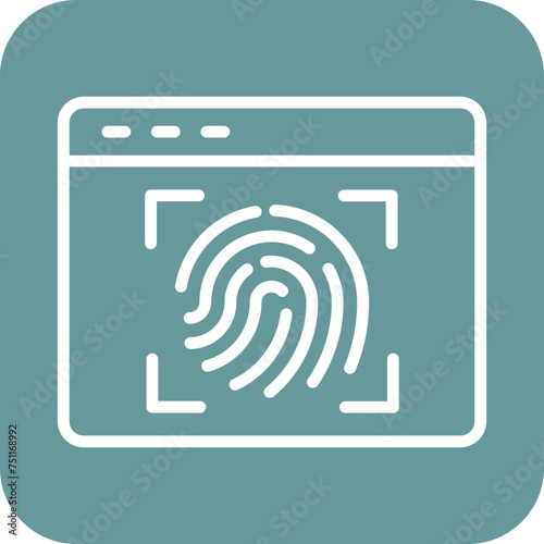 Fingerprint Icon Style