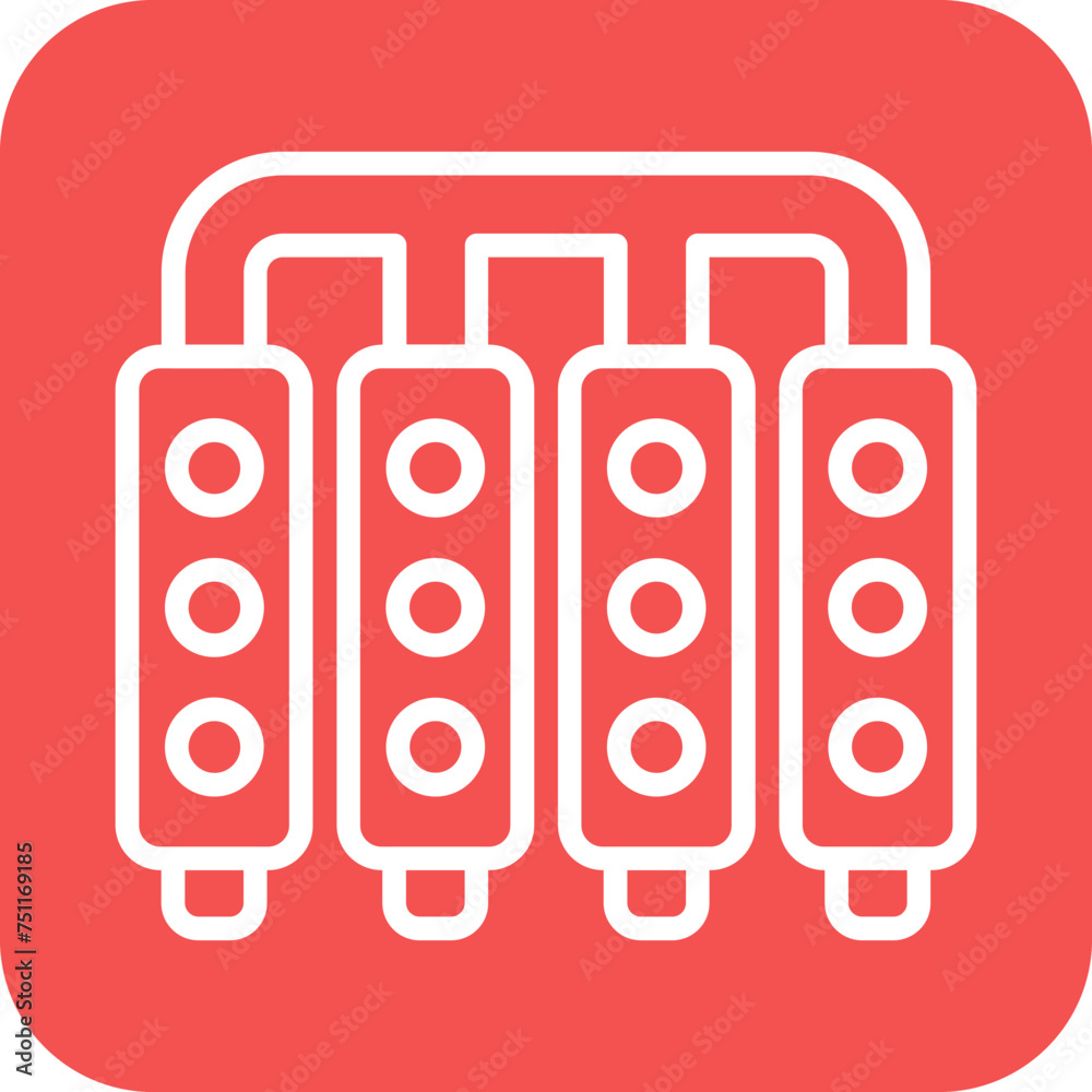 Race Lights Icon Style Race Lights Icon Style