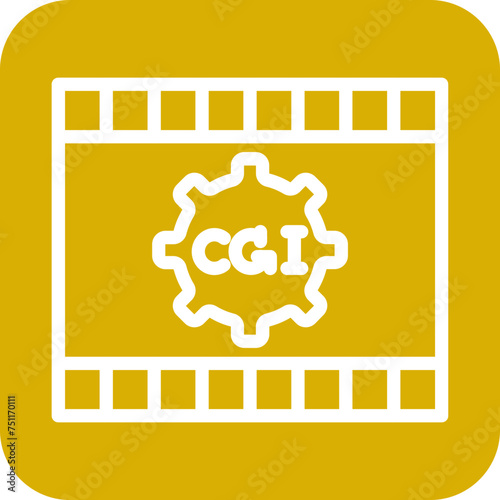 CGI Film Icon Style