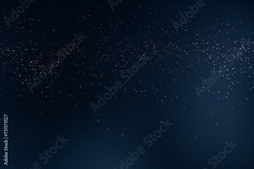 Understated Elegance in an Abstract Dark Blue Background Adorned with Subtle, Shimmering Dots, Generative AI