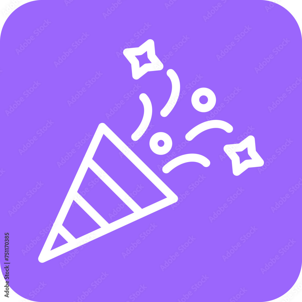 New Year Celebration Icon Style New Year Celebration Icon Style