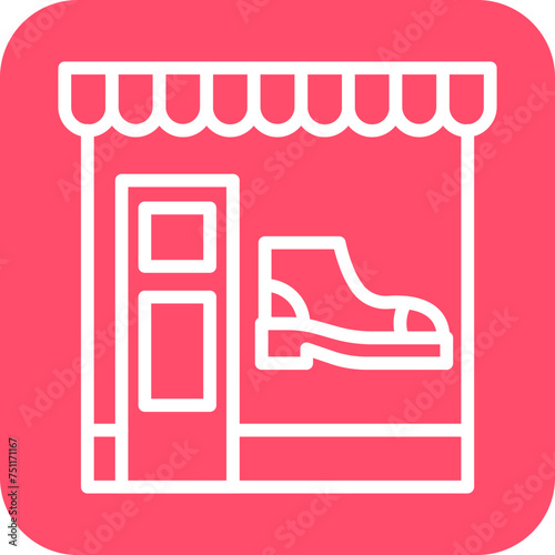 Shoe Shop Icon Style