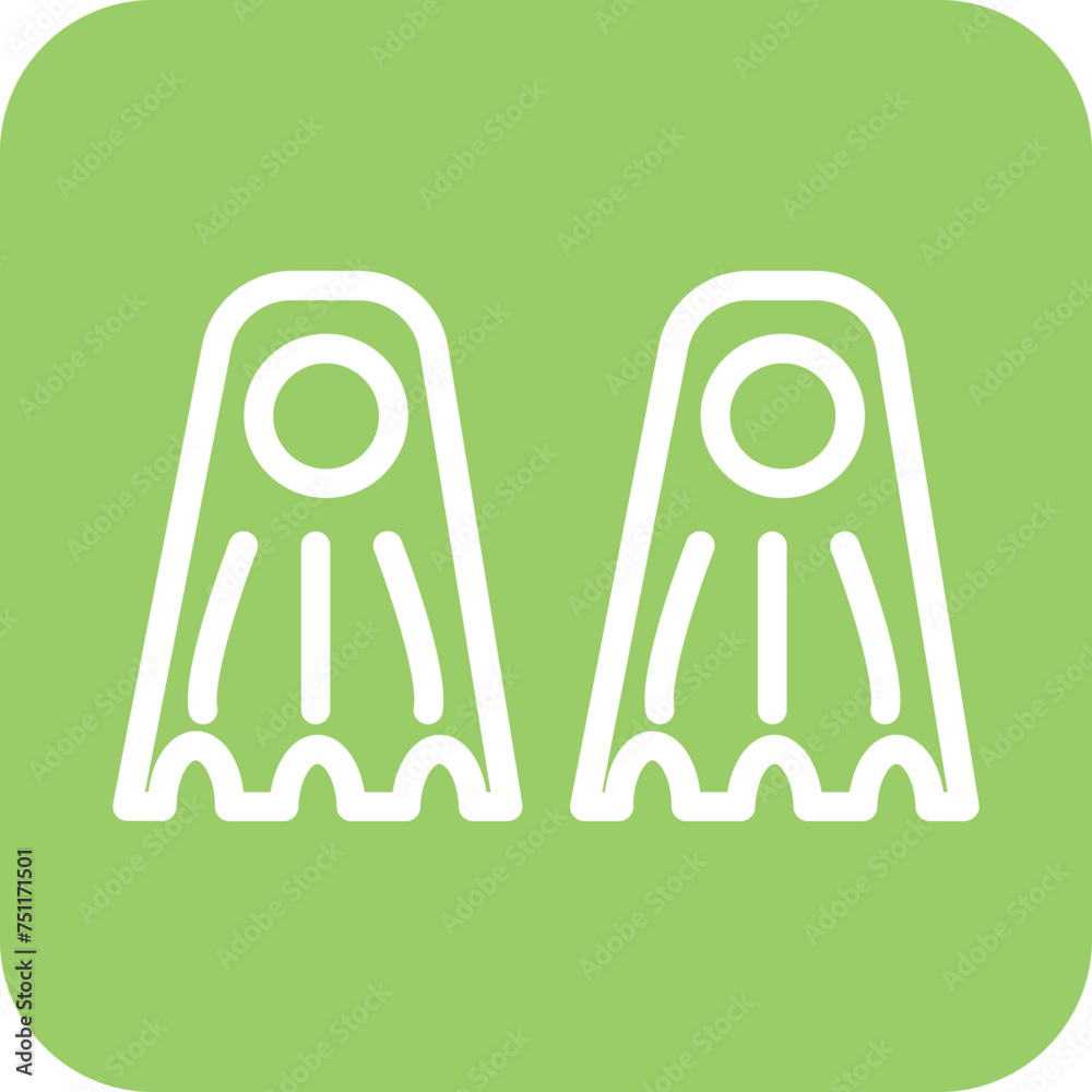 Fins Icon Style