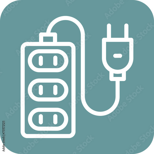 Extension Cord Icon Style