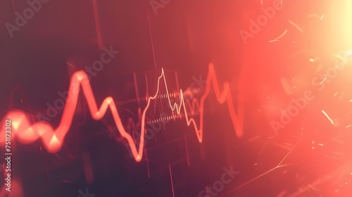 heart beat graphs wave