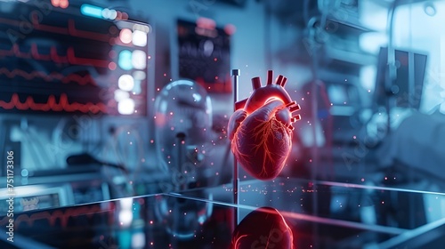 heart anatomy in lab