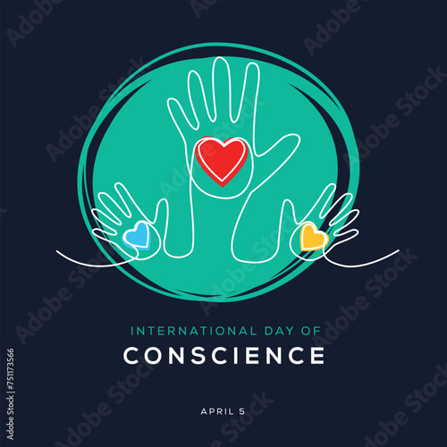 International Day of Conscience, held on 5 April.