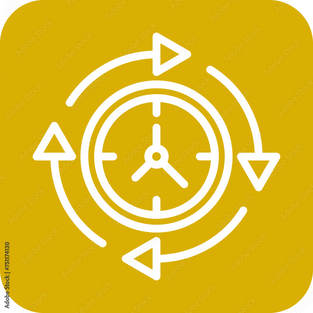 Cycle Time Icon Style Cycle Time Icon Style