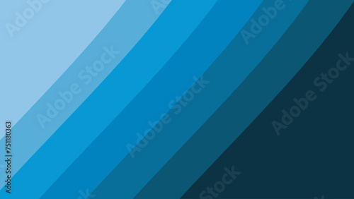 Blue paper cut abstract background vector image for backdrop or presentation