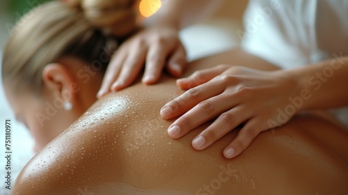 Wallpaper Mural spa treatments, massage, close-up Torontodigital.ca