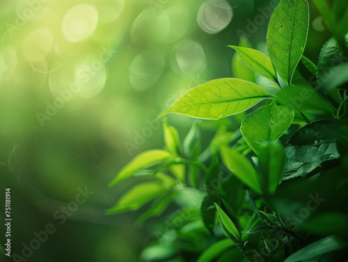 green nature background