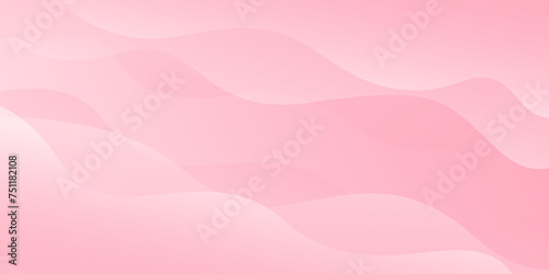 Abstract colorful pink curve background, pink beauty dynamic wallpaper with wave shapes. Template banner background for beauty products, sales, ads, pages, events, web, and others © Ruwaifi