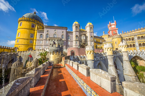 National Palace of Pena in Sintra, Portugal