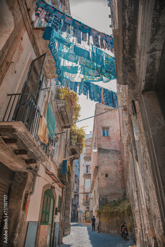 street in the city Naples, italy © Sabry