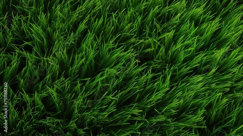 Natural Green Grass Texture Background