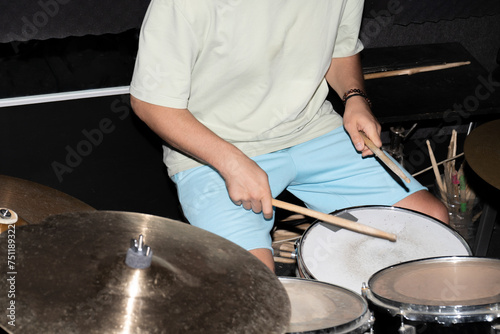Drummer's hands