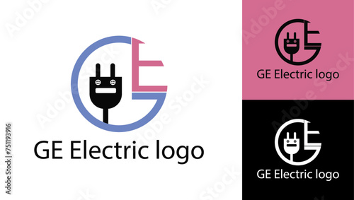 GE logo template
