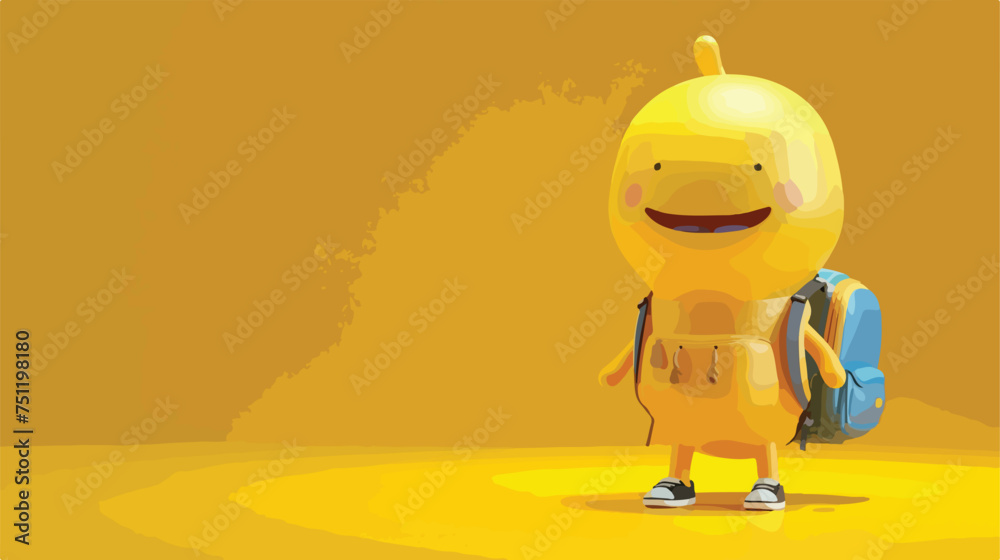 Adorable 3d render character