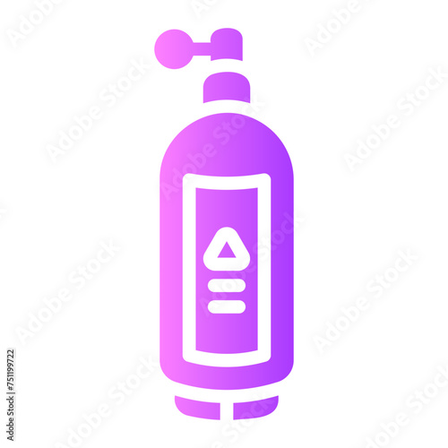 oxygen mask Gradient icon