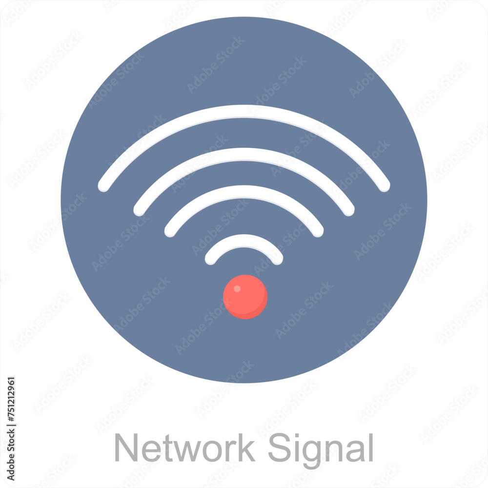 Network Signal and connection icon concept Network Signal and connection icon concept