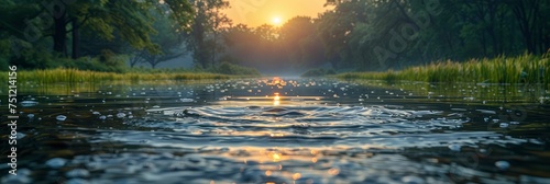 Flooded Field, HD, Background Wallpaper, Desktop Wallpaper