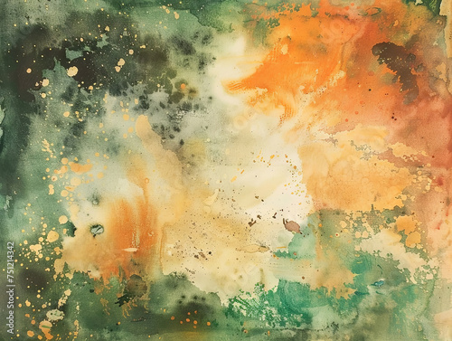 Abstract Watercolor Background