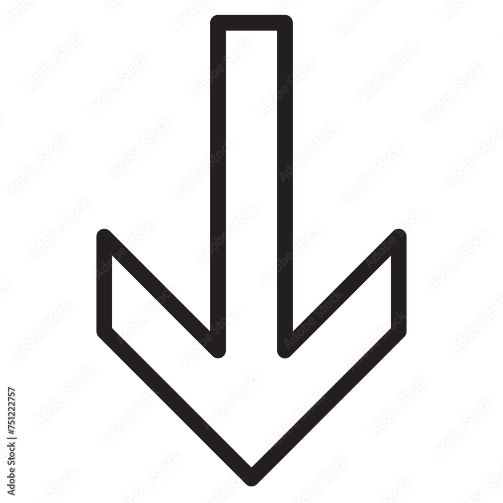 Illustration of arrow, Modern simple arrow, Button, Cursor Illustration of arrow, Modern simple arrow, Button, Cursor