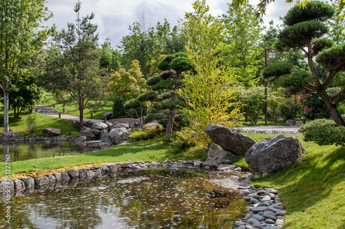 Japanese garden photo