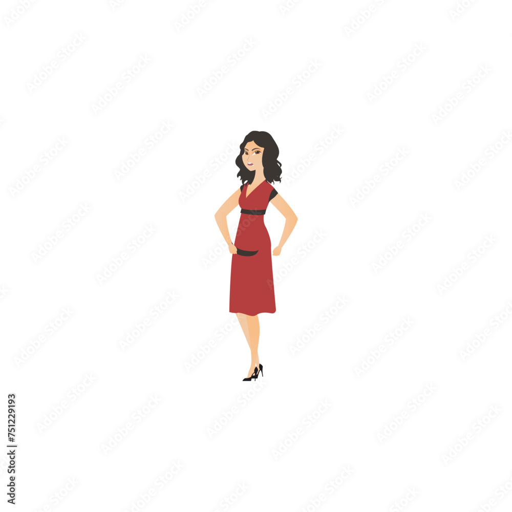 vector mother's day mother with pose people vector mother's day mother with pose people