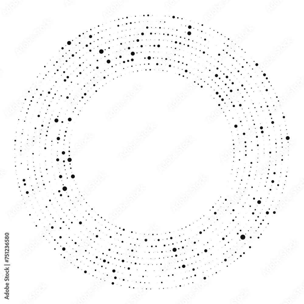 Circle halftone dotted background Circle halftone dotted background
