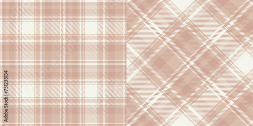 Vector checkered pattern or plaid pattern . Tartan, textured seamless twill for flannel shirts, duvet covers, other autumn winter textile mills. Vector Format