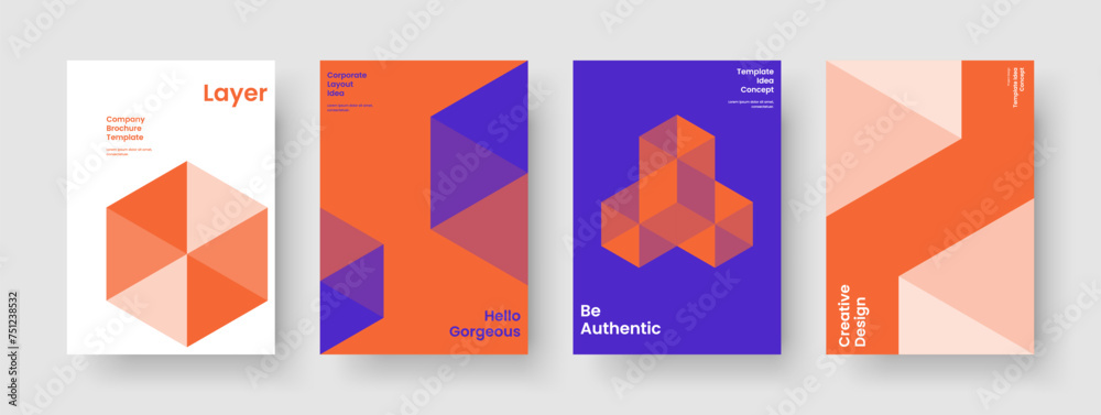 Creative Poster Template. Isolated Book Cover Design. Geometric Brochure Layout. Business Presentation. Report. Flyer. Background. Banner. Notebook. Newsletter. Pamphlet. Brand Identity. Leaflet