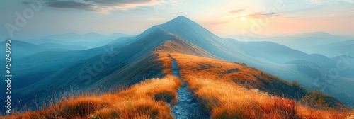 Panorama Green Hills Retezat Mountains, HD, Background Wallpaper, Desktop Wallpaper photo