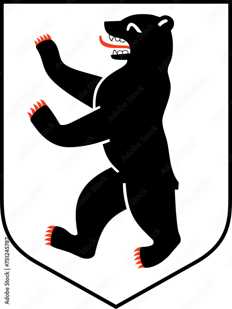 Wappen Berlin, Landeswappen Berlin, Berlin, Berliner Wappen