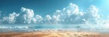 Sand Sea Sky, HD, Background Wallpaper, Desktop Wallpaper