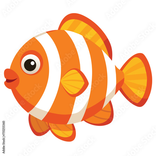 Illustration of a sea fish