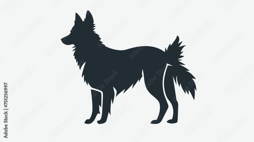 Shepherd dog vector