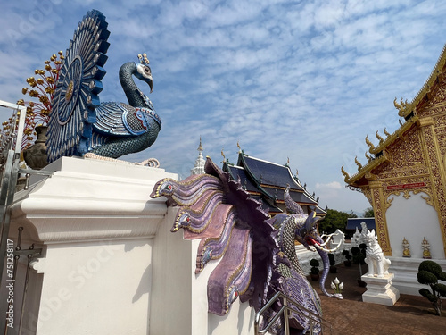 Wat Den Salee Sri Muang Gan or Ban Den temple is the most famous landmark in Chiang Mai, Thailand photo